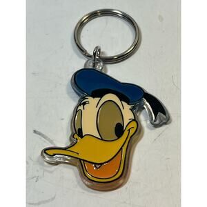 Donald Duck Cartoon Keychain Retro Disney Character Key Ring Gift Accessory